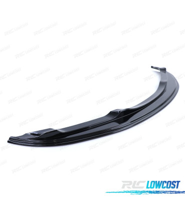 SPOILER LAME AVANT BMW E90 E91 05-08 PACK M NOIR BRILLANT