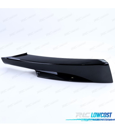 SPLITTERS PARE CHOCS BMW E90 E91 08-12 LOOK M NOIR BRILLANT