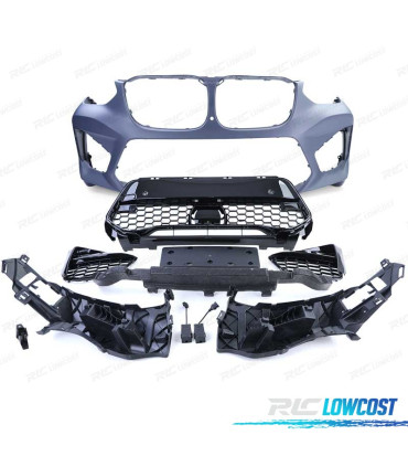 PARE-CHOCS FRONTAL BMW X3 G01 X4 G02 17-21 LOOK X3M X4M PDC