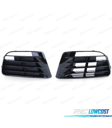 GRILLES VOLKSWAGEN VW GOLF 6 LOOK R20 NOIR BRILLANT