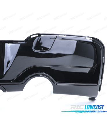 DIFFUSEUR BMW F20 F21 10-15 LOOK M PERFORMANCE NOIR BRILLANT