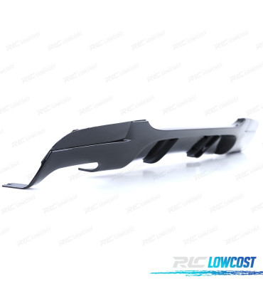 DIFFUSEUR BMW E90 E91 LOOK M NOIR BRILLANT