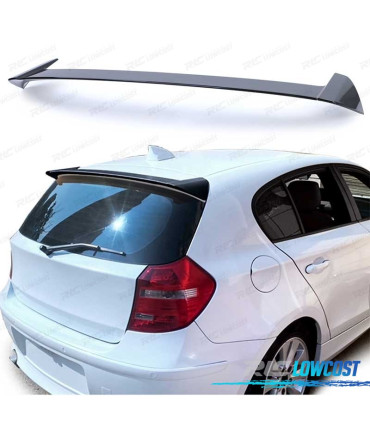 AILERON BECQUET TOIT BMW E81 E87 04-12 LOOK M PERFORMANCE NOIR BRILLANT