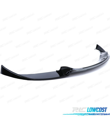 LÈVRE DE SPOILER BMW E60 E61 07-10 LOOK M5 NOIR BRILLANT