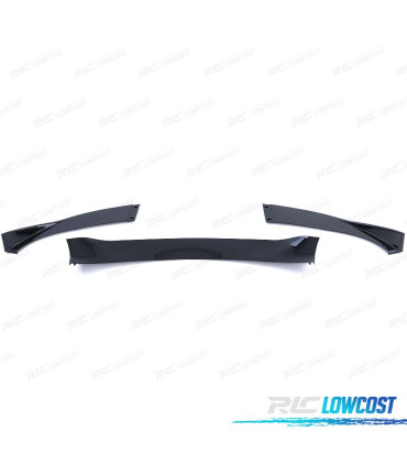 LÈVRE DE SPOILER BMW E60 E61 07-10 LOOK M5 NOIR BRILLANT