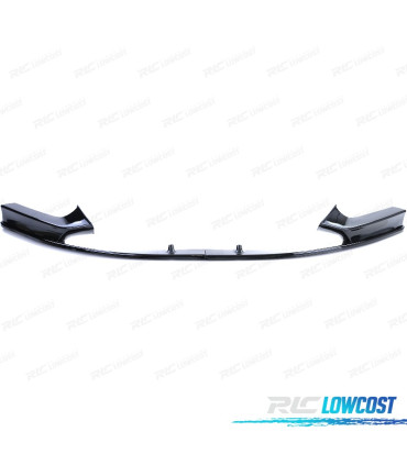 SPOILER LAME AVANT BMW F22 F23 12- LOOK M PERFORMANCE NOIR BRILLANT