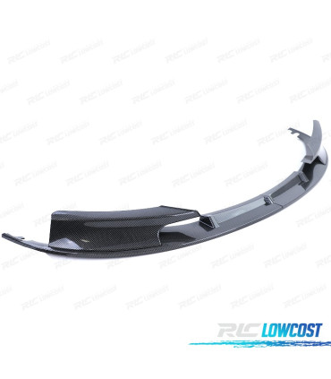 SPOILER LAME AVANT BMW F30 F31 LOOK M PERFORMANCE CARBONE