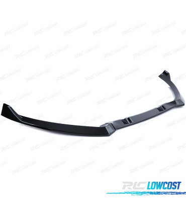 SPOILER LAME FRONTAL AUDI A5 8T 8F 11-17 NOIR BRILLANT