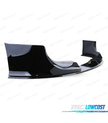 SPOILER LAME AVANT BMW E60 E61 03-10 LOOK M PERFORMANCE NOIR BRILLANT