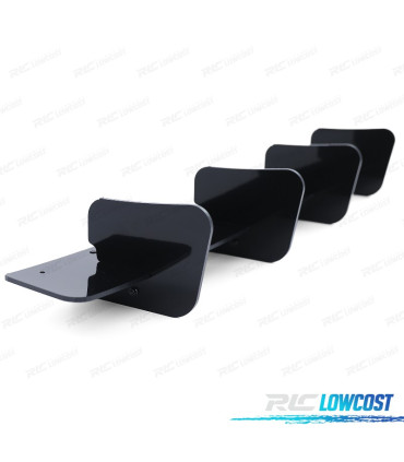 DIFFUSEUR ARRIÈRE VW GOLF 7 GTI 3P 5P 12-20 NOIR BRILLANT