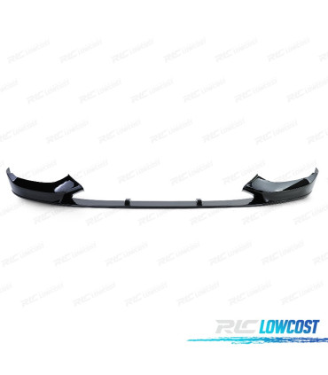 SPOILER LAME AVANT BMW F20 F21 LCI 15-19 LOOK M PERFORMANCE NOIR BRILLANT