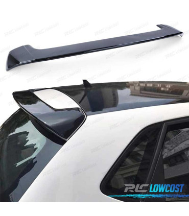 AILERON SPOILER VOLKSWAGEN VW POLO MK5 09-14 LOOK R LINE NOIR BRILLANT