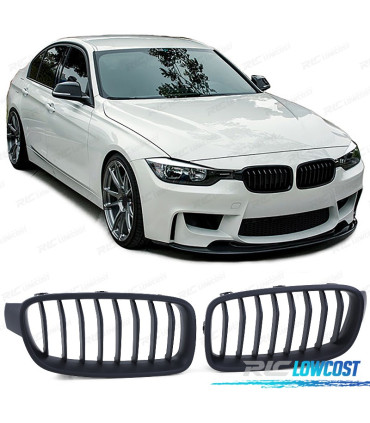 CALANDRES BMW F30 F31 11-19 LOOK M PERFORMANCE NOIR MAT
