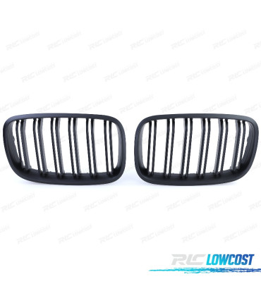 CALANDRES BMW X5 E70 X6 E71 LOOK M NOIR MAT