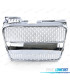 CALANDRE AUDI A4 B7 04-09 LOOK S LINE CHROMÉ PDC