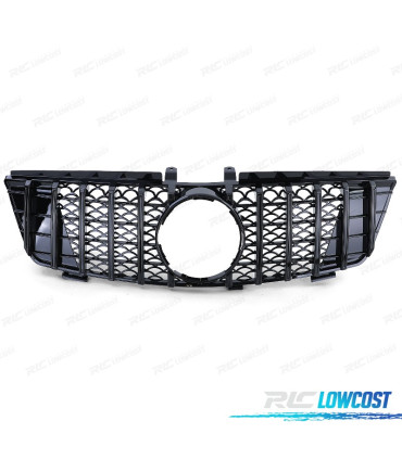 CALANDRE MERCEDES M ML W164 05-08 LOOK AMG NOIR BRILLANT