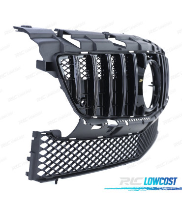 CALANDRE MERCEDES SLK R172 11-15 NOIR BRILLANT LOOK GT-R