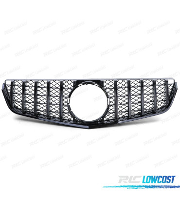 CALANDRE MERCEDES E C207 A207 09-13 LOOK GTR NOIR BRILLANT
