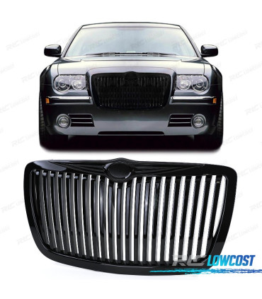 CALANDRE CHRYSLER 300C 04-11NOIR BRILLANT