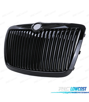 CALANDRE CHRYSLER 300C 04-11NOIR BRILLANT