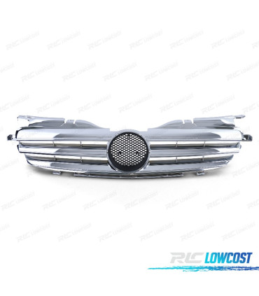CALANDRE MERCEDES SLK R170 96-04 LOOK AMG CHROMÉ