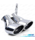 EMBOUT D'ÉCHAPPEMENT MERCEDES CLASSE C W203 00-07 CHROMÉ