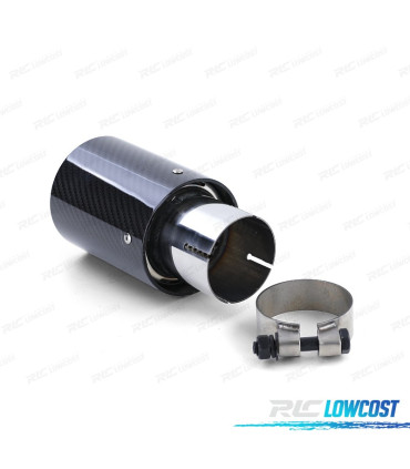 EMBOUT D'ÉCHAPPEMENT MODÈLES BMW LOOK M CARBONE