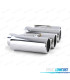 EMBOUT D'ÉCHAPPEMENT BMW E60 E61 E90 E91 E92 E93 F10 F11 F30 F31 F12 F13 LOOK M CHROMÉ