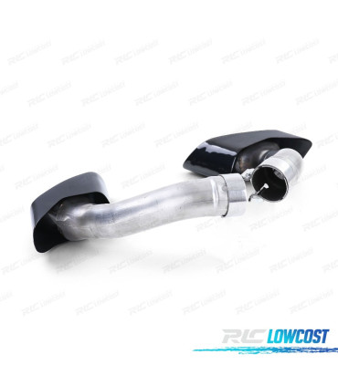 EMBOUT D'ÉCHAPPEMENT BMW X6 E71 11-14 LOOK M NOIR