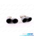 EMBOUT D'ÉCHAPPEMENT PORSCHE CAYENNE 92A 14-17 LOOK GTS NOIR