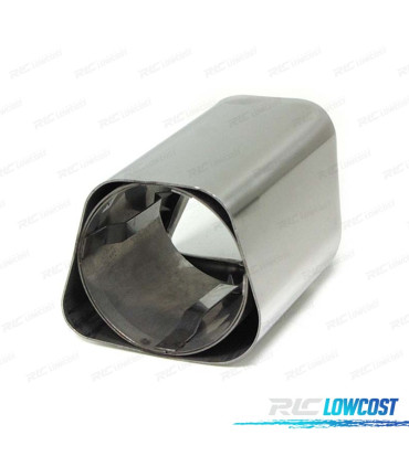 EMBOUT D'ÉCHAPPEMENT VOLVO XC60 V60 S60 CHROMÉ