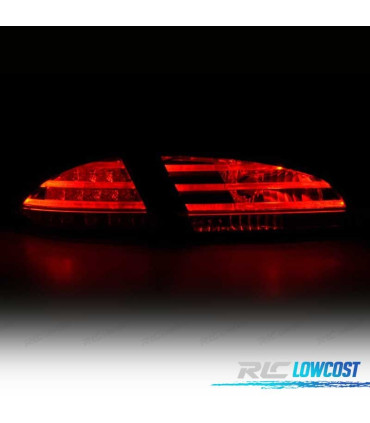 FEUX ARRIÈRE SEAT LEON 1P 04-09 LED ROUGE CHROMÉ