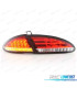 FEUX ARRIÈRE SEAT LEON 1P 04-09 LED ROUGE CHROMÉ