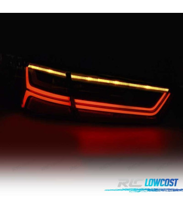 FEUX ARRIÈRE AUDI A6 C7 LED 11-14 + CLIGNOTANT LED DYNAMIQUE ROUGE