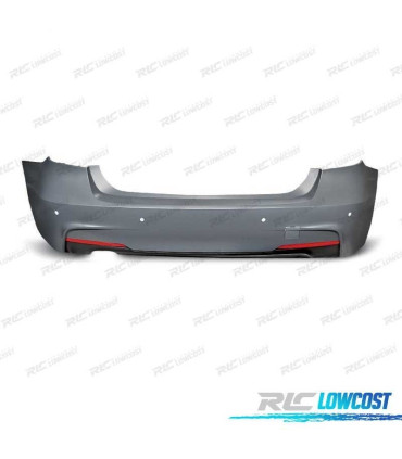 BOUCLIER ARRIÈRE BMW F30 LOOK M PDC DOUBLE SORTIE ÉCHAPPEMENT