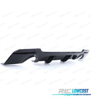 DIFFUSEUR BMW E92 E93 LOOK M PERFORMANCE NOIR BRILLANT O---O