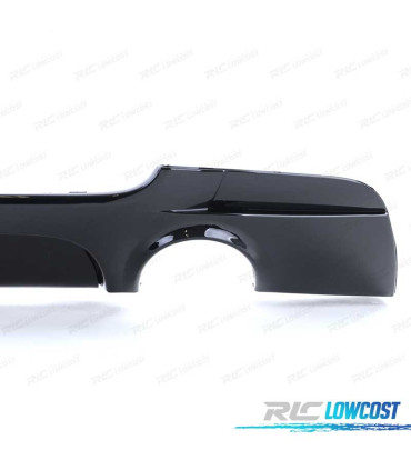 DIFFUSEUR BMW E92 E93 LOOK M PERFORMANCE NOIR BRILLANT O---O