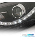 PHARES AUDI A4 B7 04-07 LED FEUX DIURNES FOND NOIR