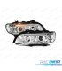 PHARES BMW ANGEL EYES BMW X5 E53 FOND CHROMÉ