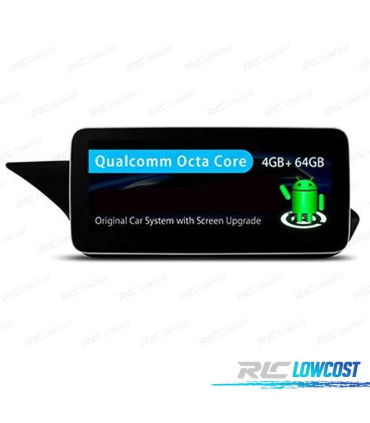 AUTORADIO GPS ANDROID 10 POUR MERCEDES CLASSE E W212 S212 09 13 NTG 4.0