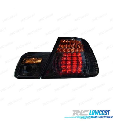 FEUX ARRIÈRE BMW E46 COUPÉ 99-03 LED FUMÉ LOOK M3