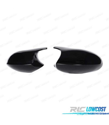 COQUES RÉTROVISEURS BMW E92 E93 06-10 LOOK M3 NOIR BRILLANT