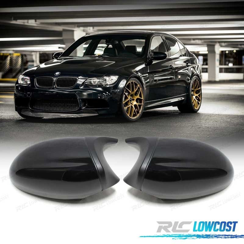 COQUES RÉTROVISEURS POUR BMW E92 E93 06-10 LOOK M3 NOIR BRILLANT