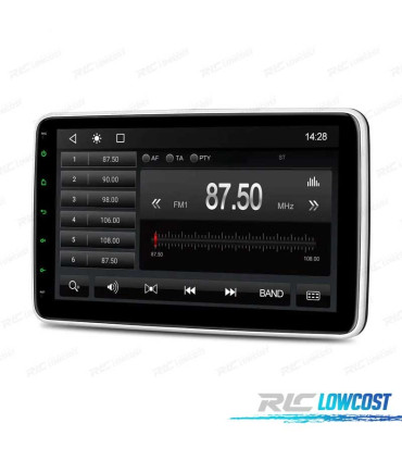 AUTORADIO 2DIN 10" HD TACTILE BLUETOOTH USB SD