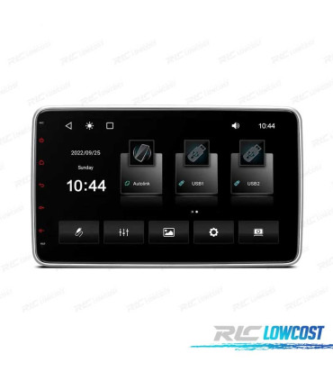 AUTORADIO 2DIN 10" HD TACTILE BLUETOOTH USB SD