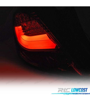 FEUX ARRIÈRE OPEL CORSA D 3P 06-14 LED ROUGE FUMÉ