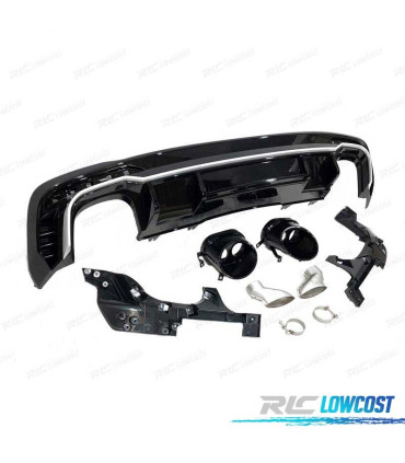 DIFFUSEUR AUDI A4 20- LOOK RS4