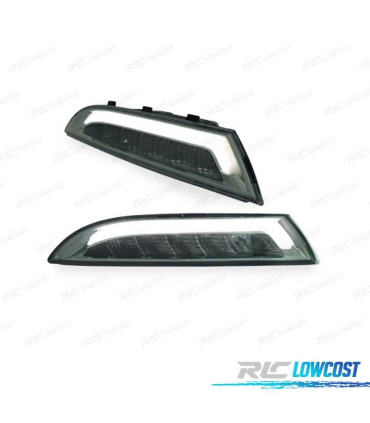 MODULES AVANT POUR VOLKSWAGEN VW SCIROCCO III 08-14 CARDNA LED CLIGNOTANTS DYNAMIQUES FUMÉ