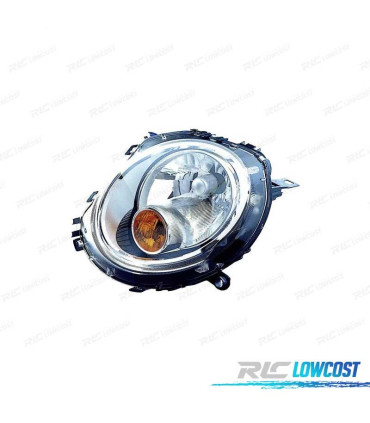 PHARE DROIT MINI R56 06-10 FOND CHROME CLIGNOTANT ORANGE