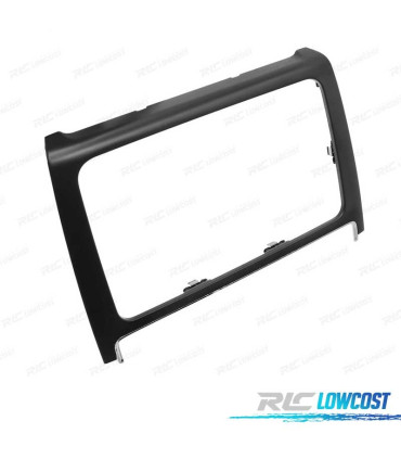 FACADE AUTORADIO 2-DIN NOIR POUR VOLKSWAGEN VW POLO 14-